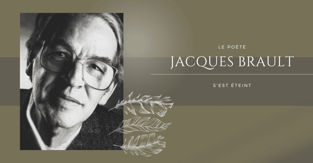 Le poète Jacques Brault est décédé